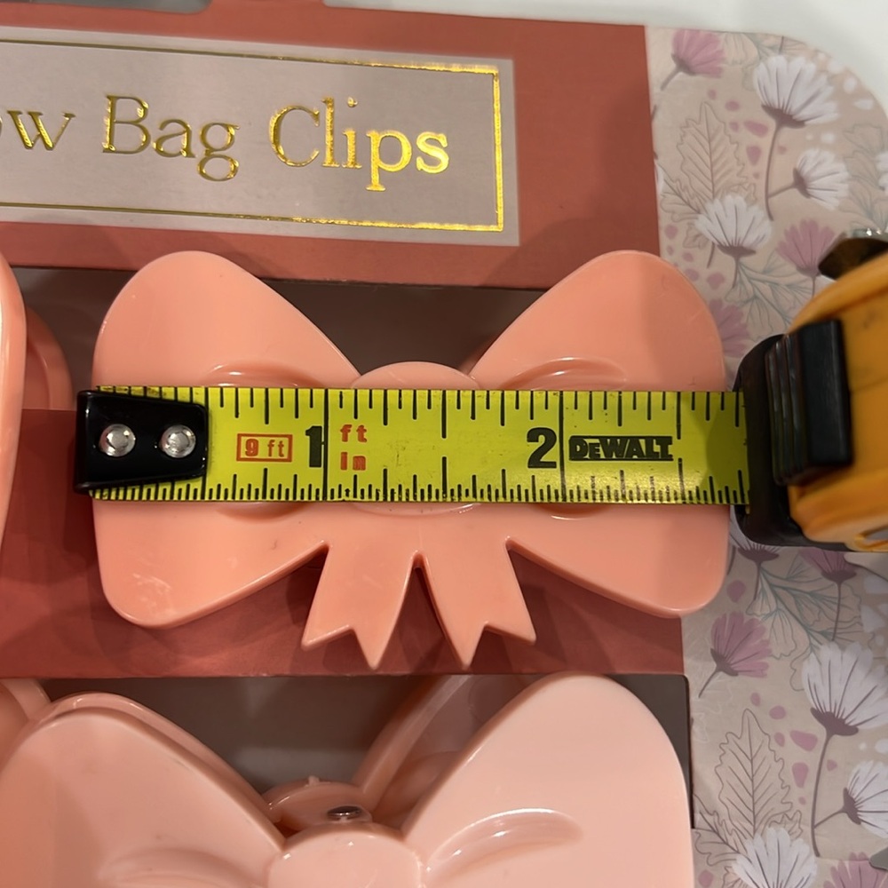 🎀 BOW Bag Clips. - Picture 8 of 9